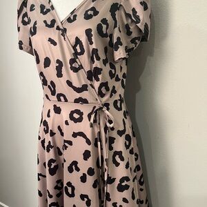 Cheetah print dress